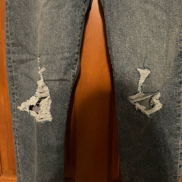 Express mid rise boyfriend jeans size 6R NWT - Picture 4 of 5